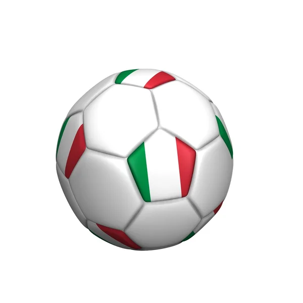 Itália bandeira bola — Fotografia de Stock