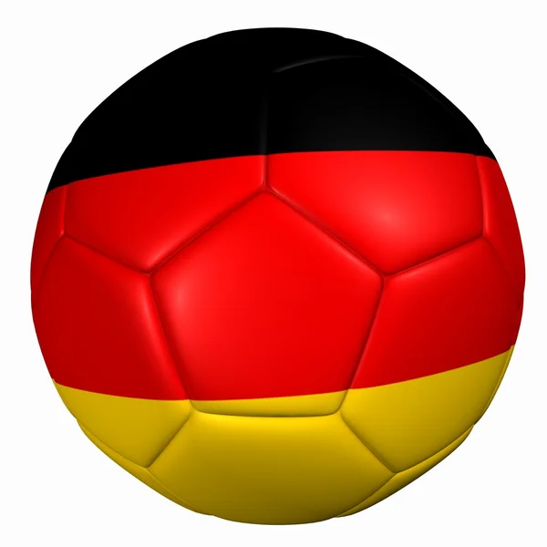 Germania palla bandiera — Foto Stock