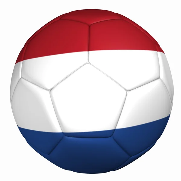 Bola bandera de Holanda —  Fotos de Stock