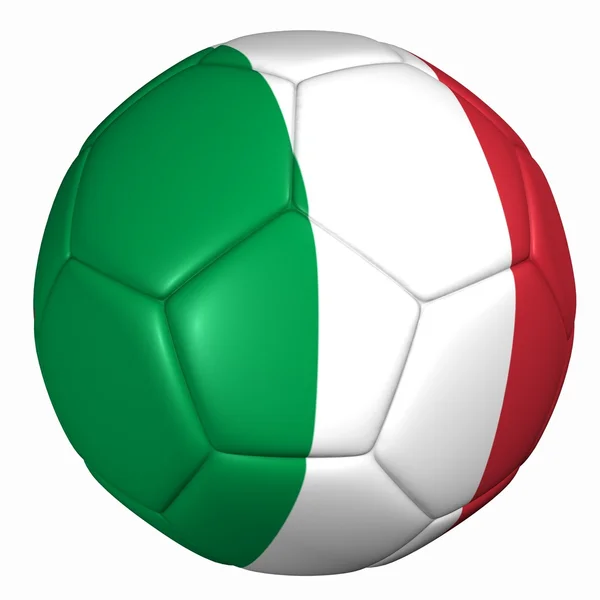 Itália bandeira bola — Fotografia de Stock