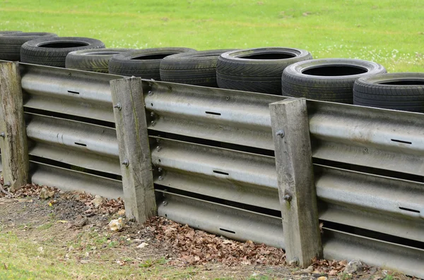Crash Barrier with tyres