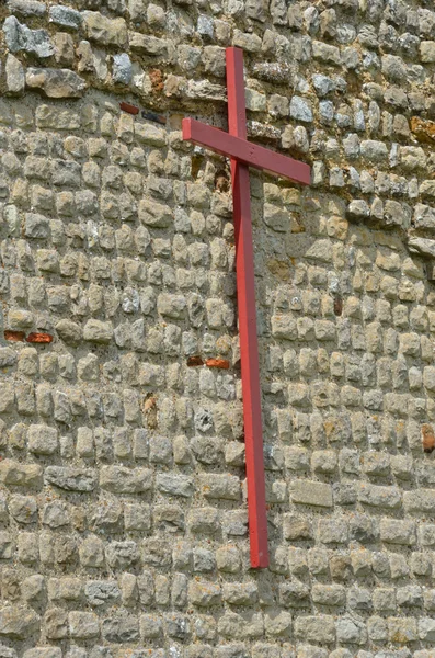 木制的十字架 — 图库照片