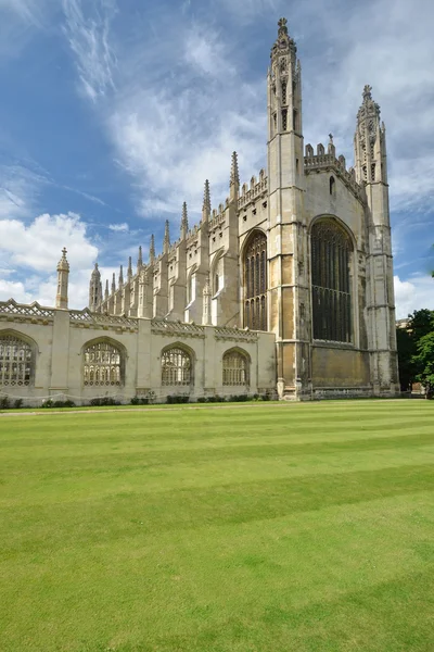 King College Cambridge von vorne — Stockfoto