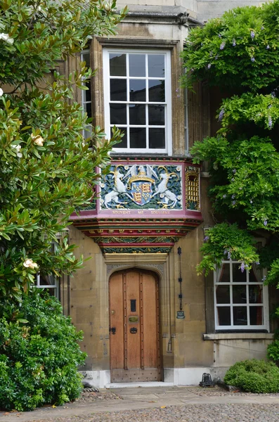 Detail of christs college cambridge — Stock Photo, Image