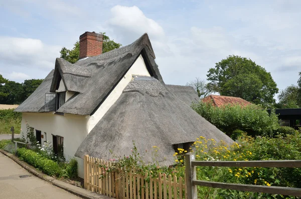 Cottage em Flatford Suffolk — Fotografia de Stock