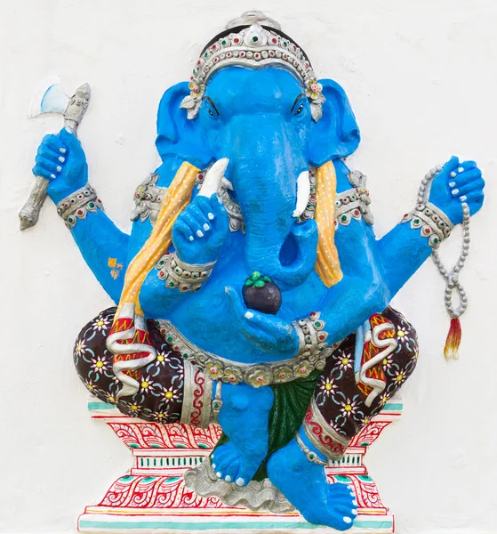 Индийский или индуистский бог по имени Экданта Ганапати — стоковое фото