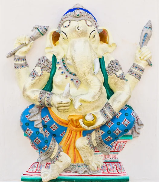 Haridra ganapati isimli Hint veya hindu Tanrı — Stok fotoğraf