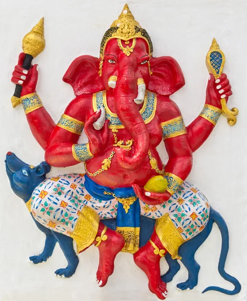 Deus indiano ou hindu chamado Vijaya Ganapati — Fotografia de Stock