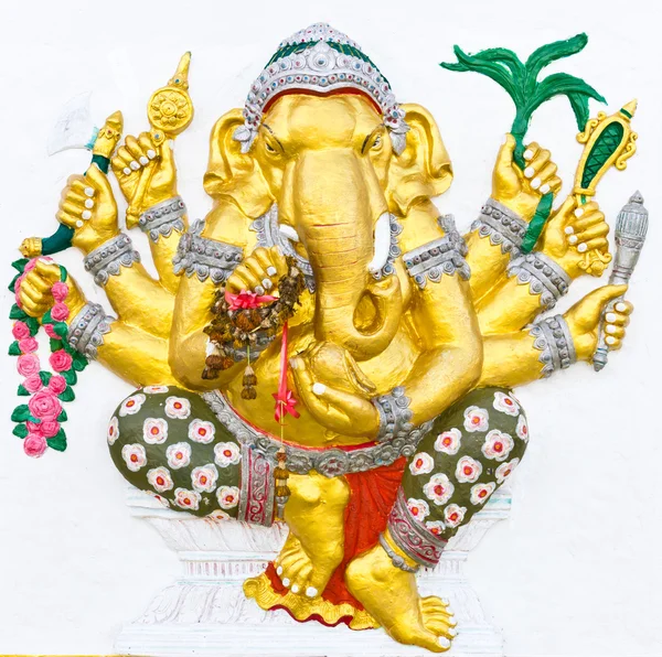 Ganesha Hint veya hindu Tanrı vighna ganapati adlı — Stok fotoğraf