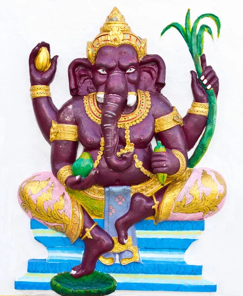 Indio o hindú ganesha Dios llamado Bala Ganapati — Foto de Stock