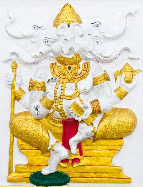 Ganesha indiana ou hindu Deus chamado Dwija Ganapati — Fotografia de Stock