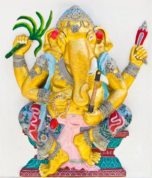 Indian or Hindu God Named Yoga Ganapati Stock Picture