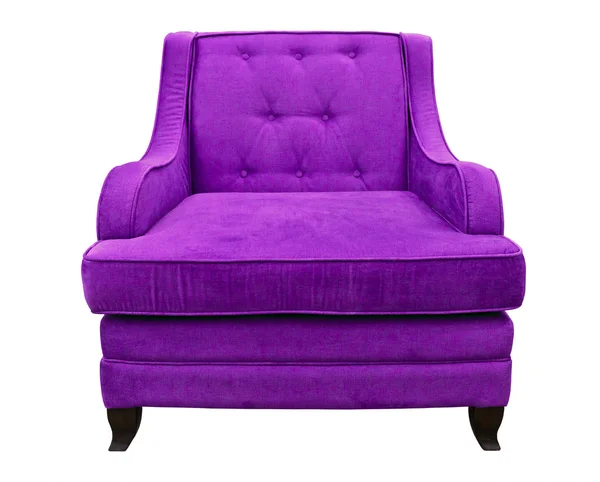 Фиолетовый диван — стоковое фото