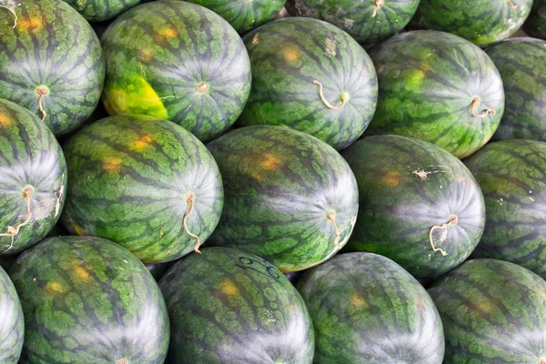 stock image Watermelons in the market