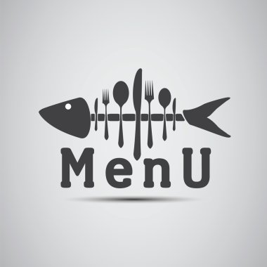 Menu - Fish clipart