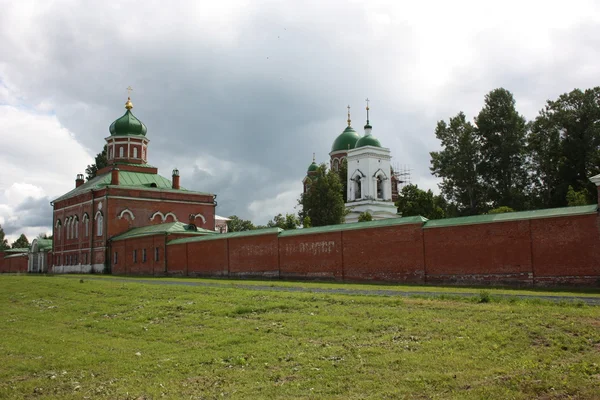 Borodino Μονή Σωτήρα στο πεδίο borodino. Ρωσία, Μόσχα περιοχή. — Φωτογραφία Αρχείου