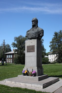 Rusya, yaroslavl bölgesi, pereslavl. anıt alexandr nevsky.