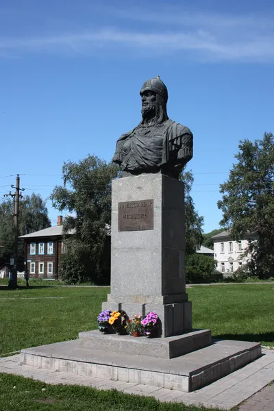 Ρωσία, Περιφέρεια Γιαροσλάβλ, pereslavl. μνημείο nevsky ΑΛΕΞΑΝΔΡ. — Φωτογραφία Αρχείου