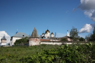 Luzhetsky monastery. Russia, Moscow region, Mozhaisk. clipart