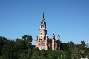Moscow region, Mozhaisk. New Nicholas Cathedral in the Kremlin Mozhaisk clipart