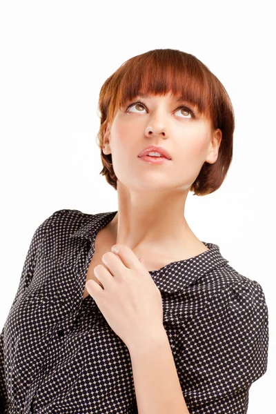 Portrait of a young lady — Stock Photo, Image