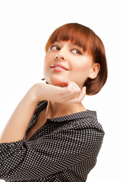 Portrait of a young lady — Stock Photo, Image