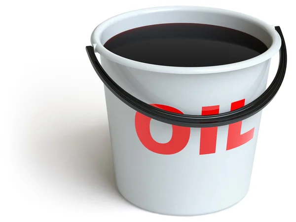 Oil bucket — Stock Photo, Image