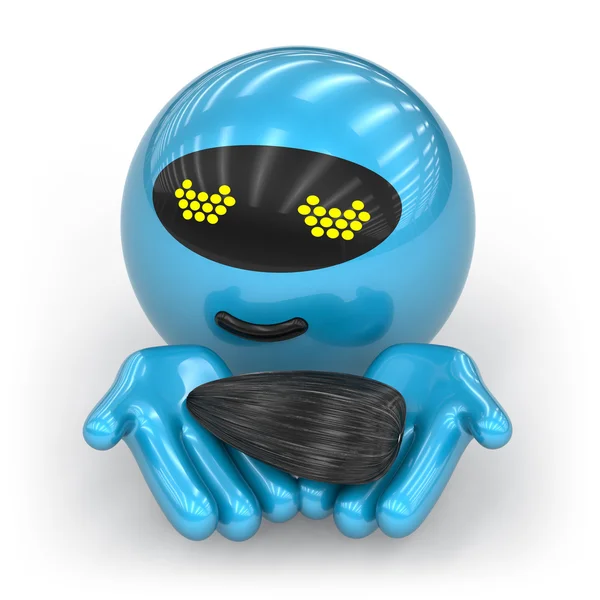 Brinquedo azul — Fotografia de Stock