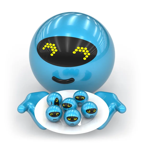 Brinquedo azul — Fotografia de Stock
