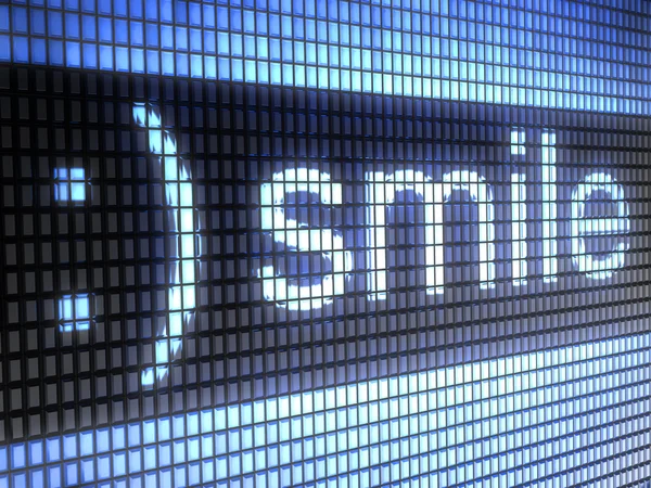 Glimlach — Stockfoto