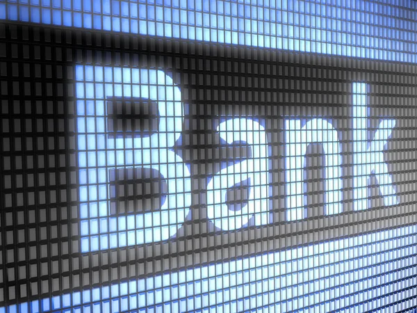 De bank — Stockfoto