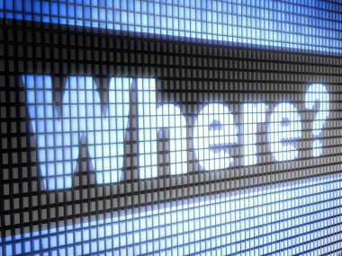 Where? clipart