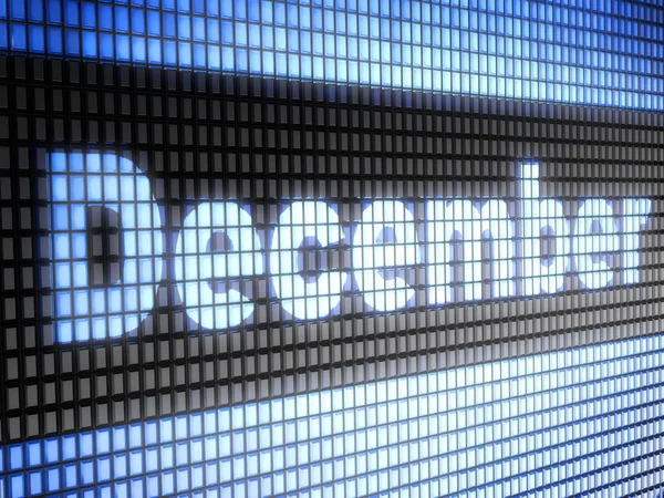 Dezembro — Fotografia de Stock