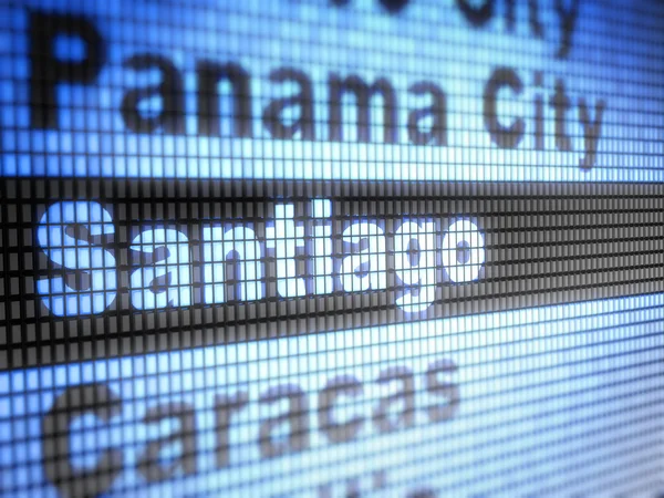 Santiago — Stock Photo, Image