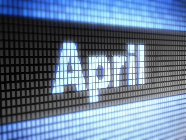 April — Stockfoto