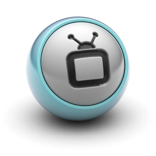 Símbolo TV — Foto de Stock