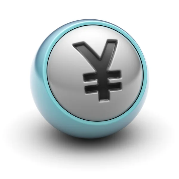 Yen symbol — Stock Photo, Image