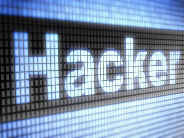 Hacker — Stockfoto