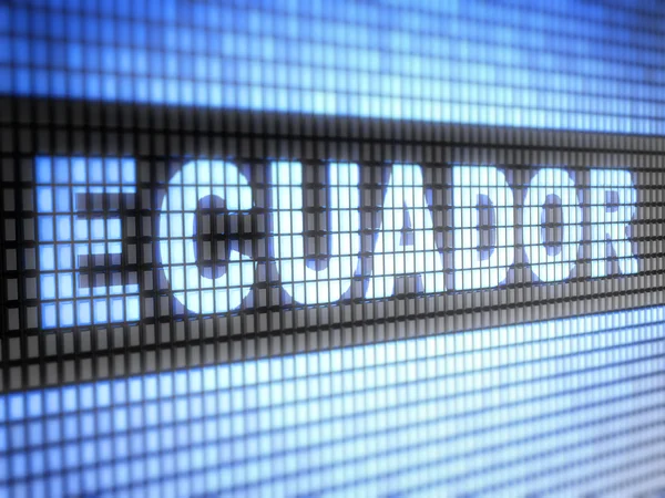 Equador — Fotografia de Stock
