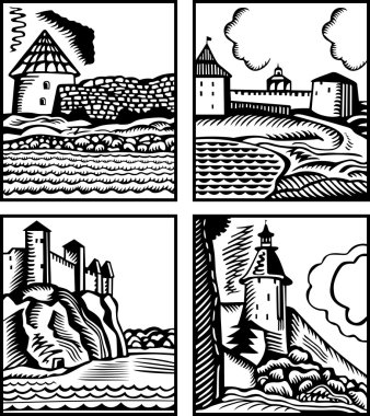 Castles clipart