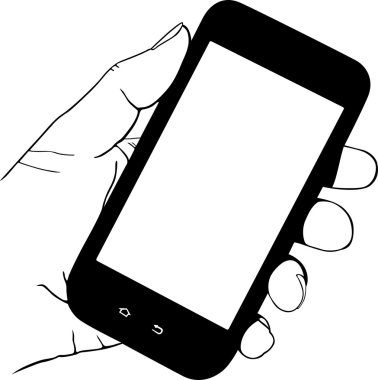 Mobile phono clipart