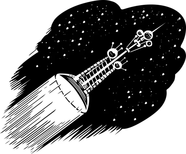 Φωτόνιο διαστημόπλοιο — Διανυσματικό Αρχείο