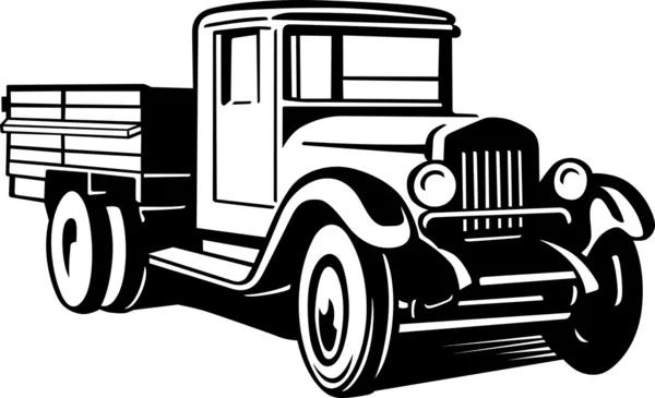 Caminhão de automóveis — Vetor de Stock
