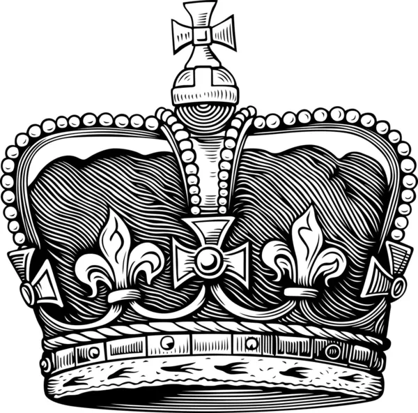 Coroa do rei — Vetor de Stock