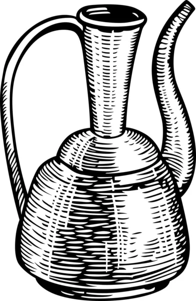 古代 酒壶 — 图库矢量图片