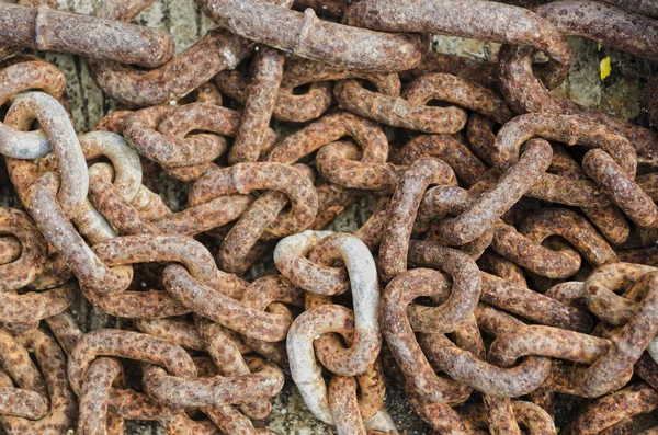 Old Rusty Chains — Stock Photo, Image