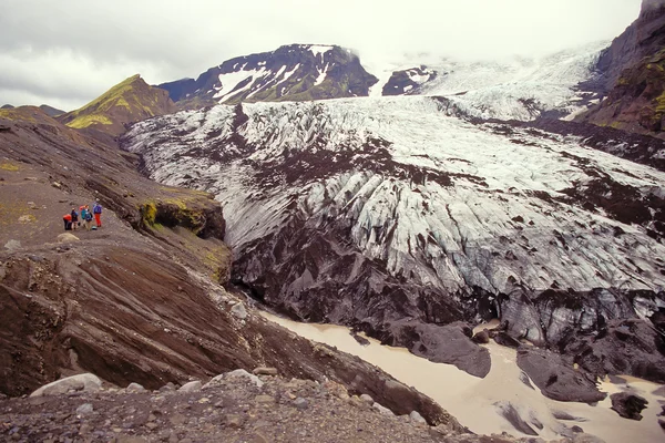 Glacier Steinholtsjokull, Islande — Photo