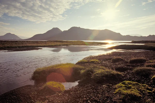 冰岛奥尔塔湖湖 — 图库照片