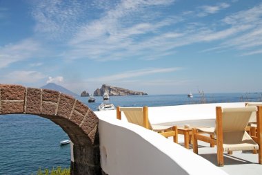 Teras - panarea, Sicilya