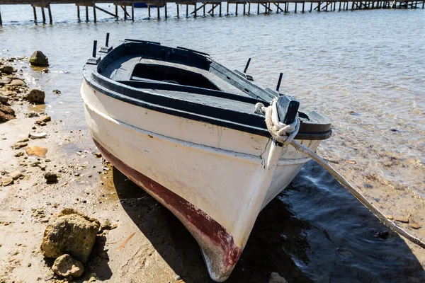 stock image Boat on the lake